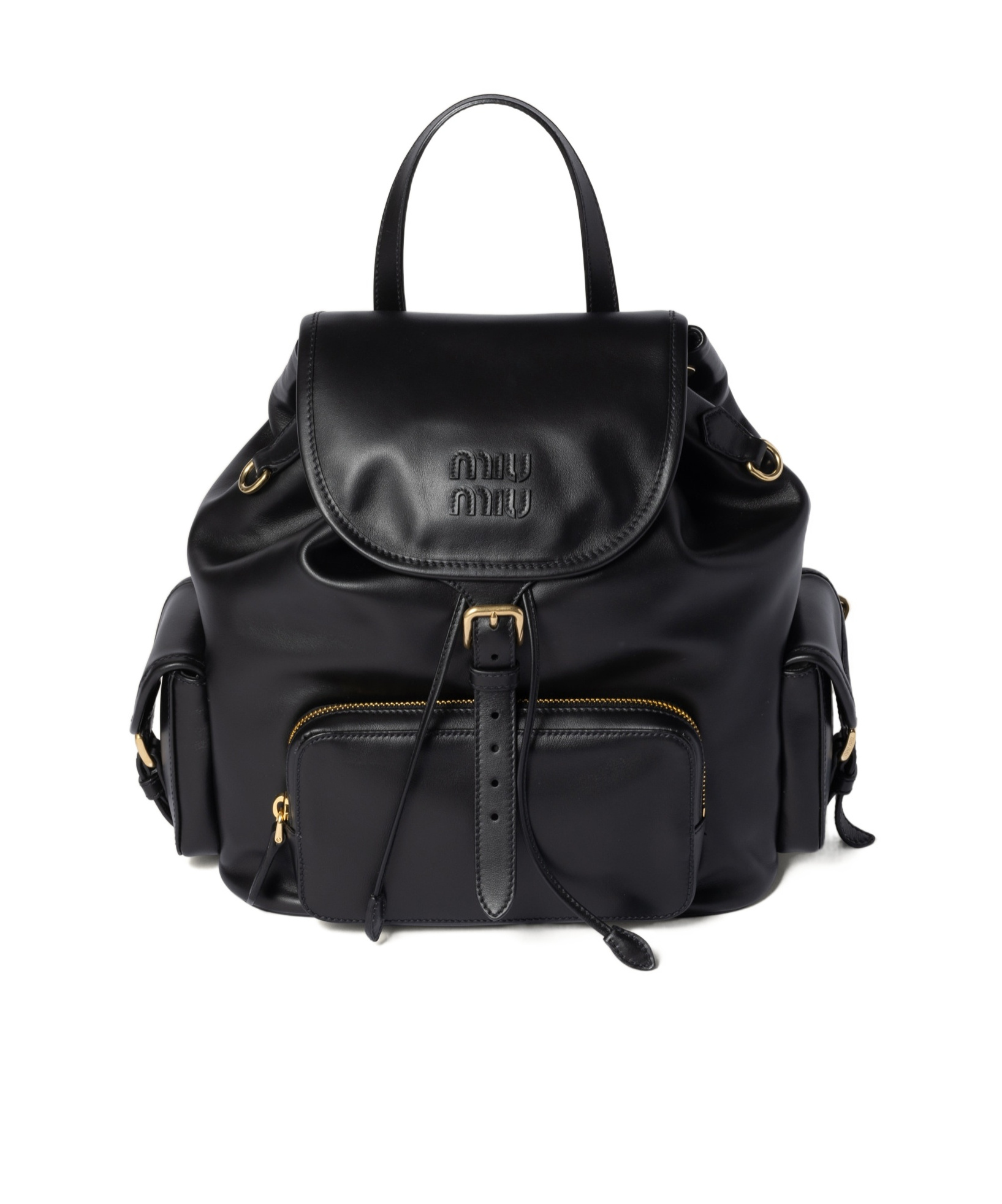 Miu Miu Leather Backpack