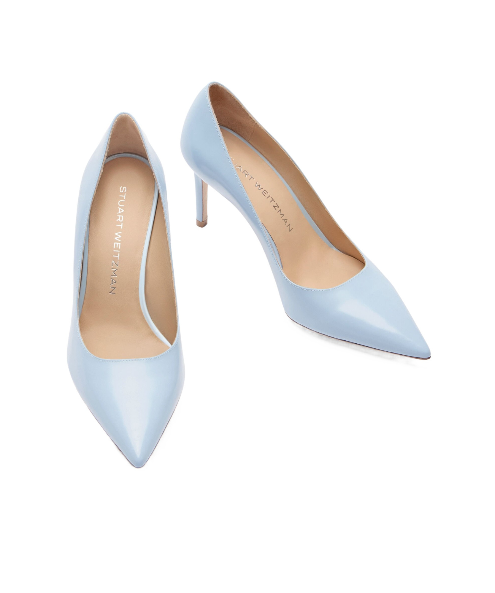 Stuart Weitzman Stuart Power 75 Pump In Blue