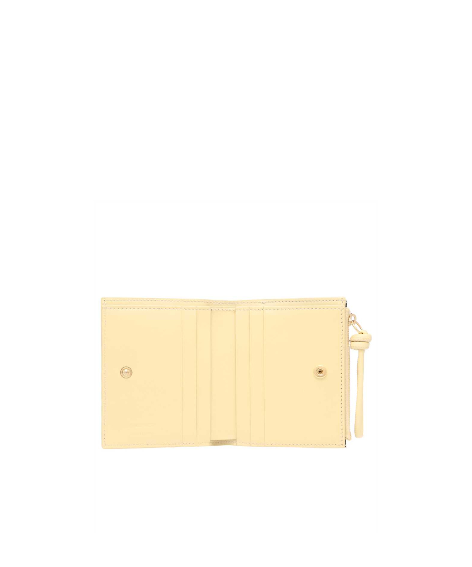 Jil Sander Logo Wallet In Nude