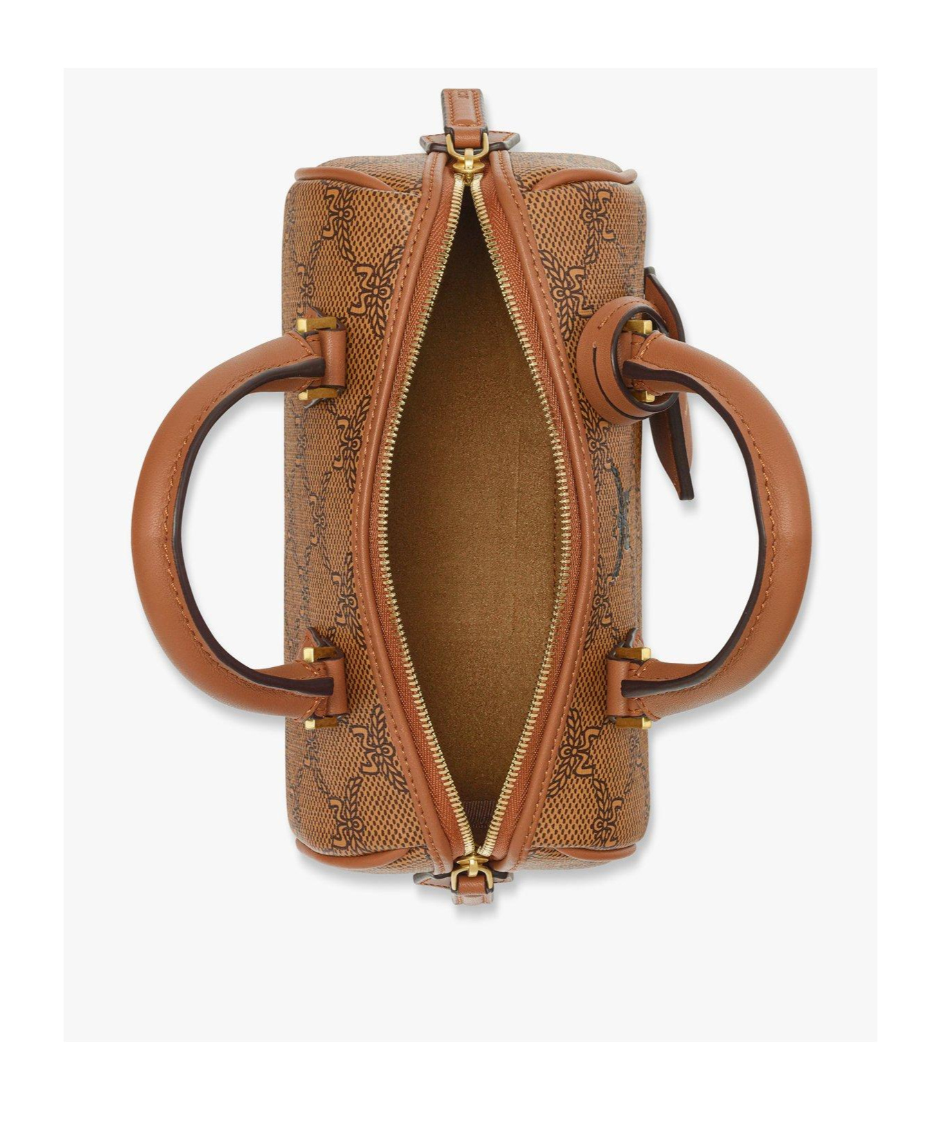 Mcm Ella Lauretos Boston Mini Bag In Brown