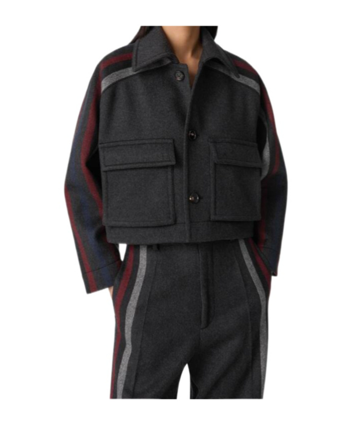 Bottega Veneta Wool And Cashmere Jacket In Multi