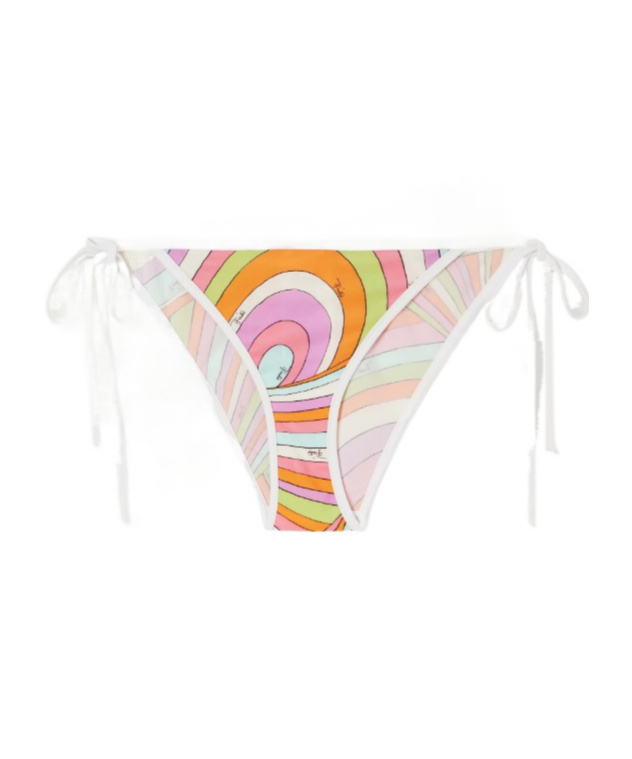 Pucci Colourstriped Bikini Bottoms In Multi