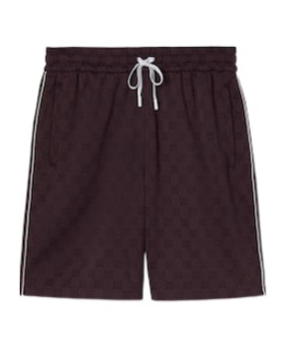 Gucci Elastic Waistband Shorts In Black