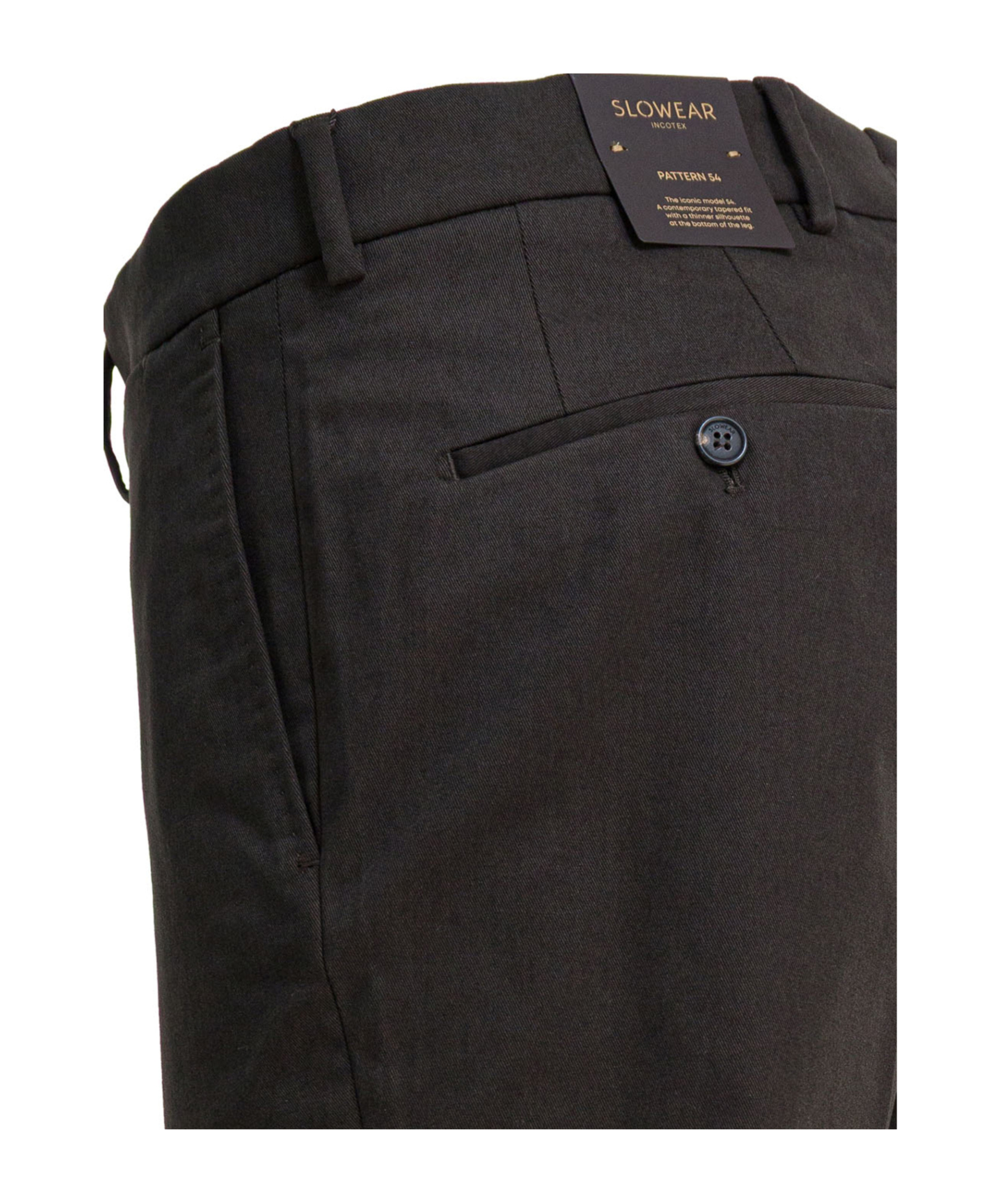 Incotex Slim Fit Cotton Pants In Brown