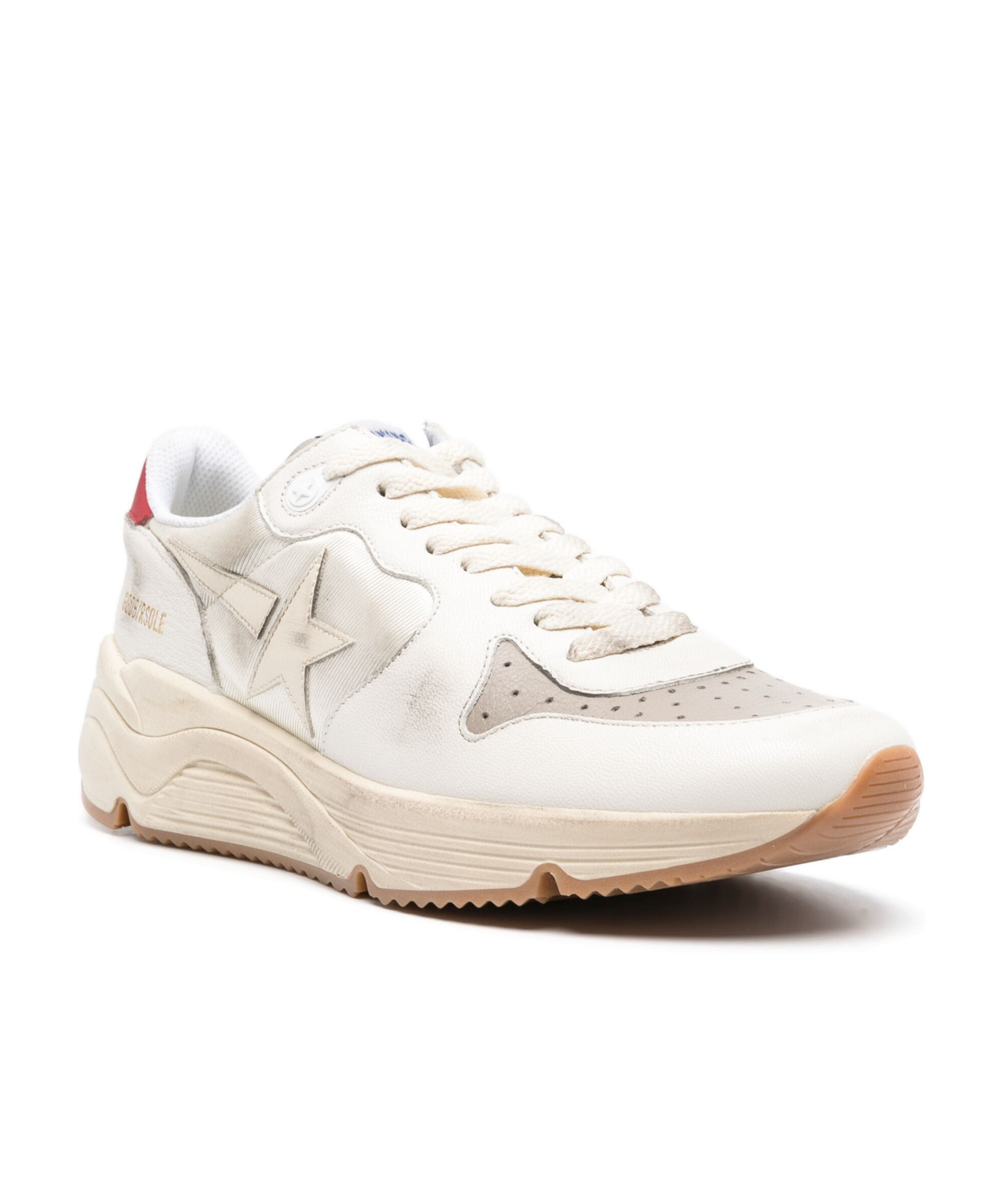 Golden Goose Running Sole Sneakers In White