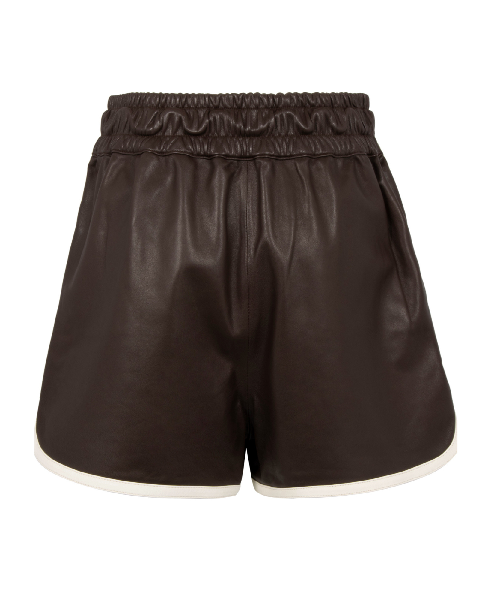 Frame Stripe-detailed Drawstring Shorts In Black