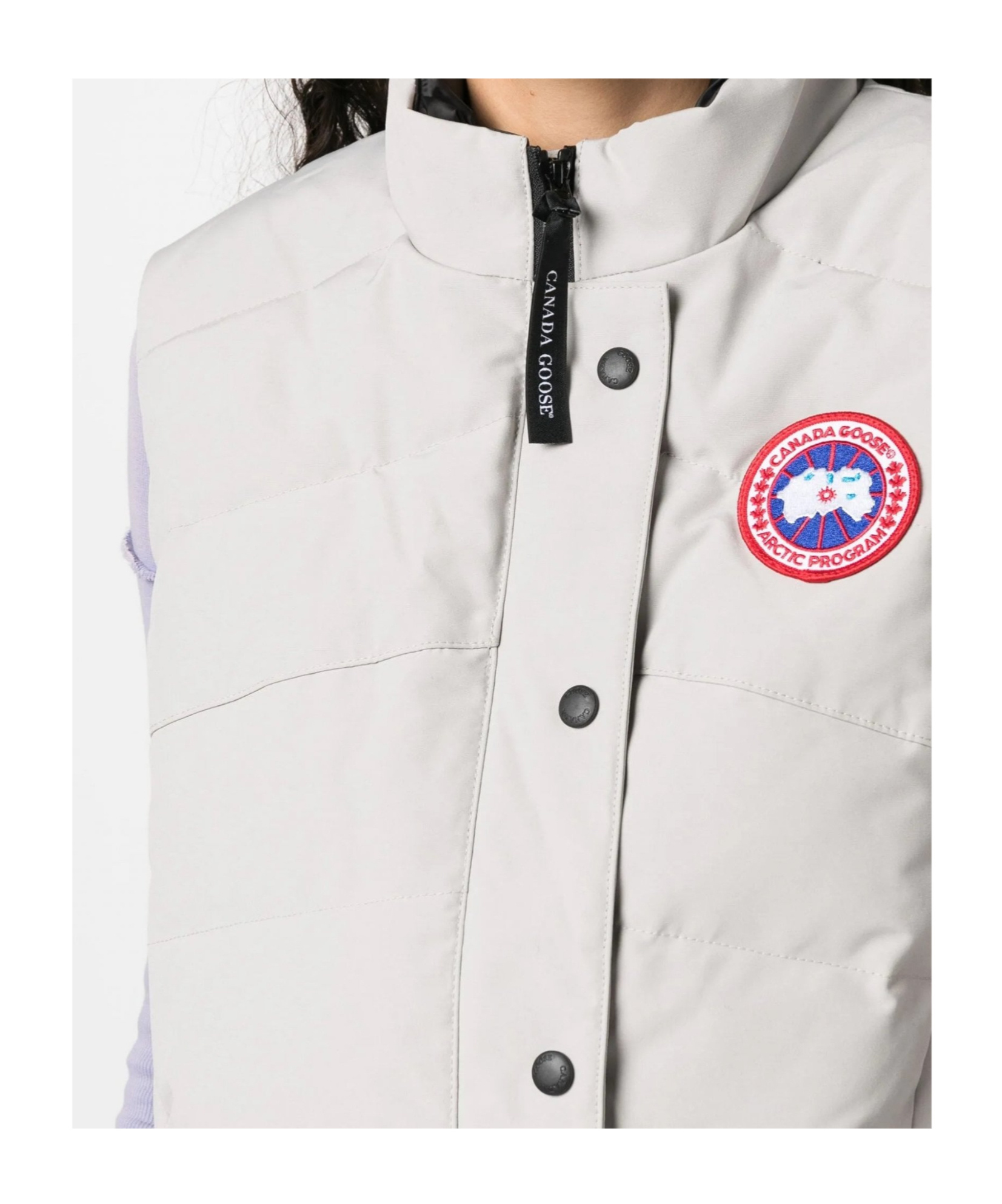 Canada Goose Freestyle Vest Down Jacket In White