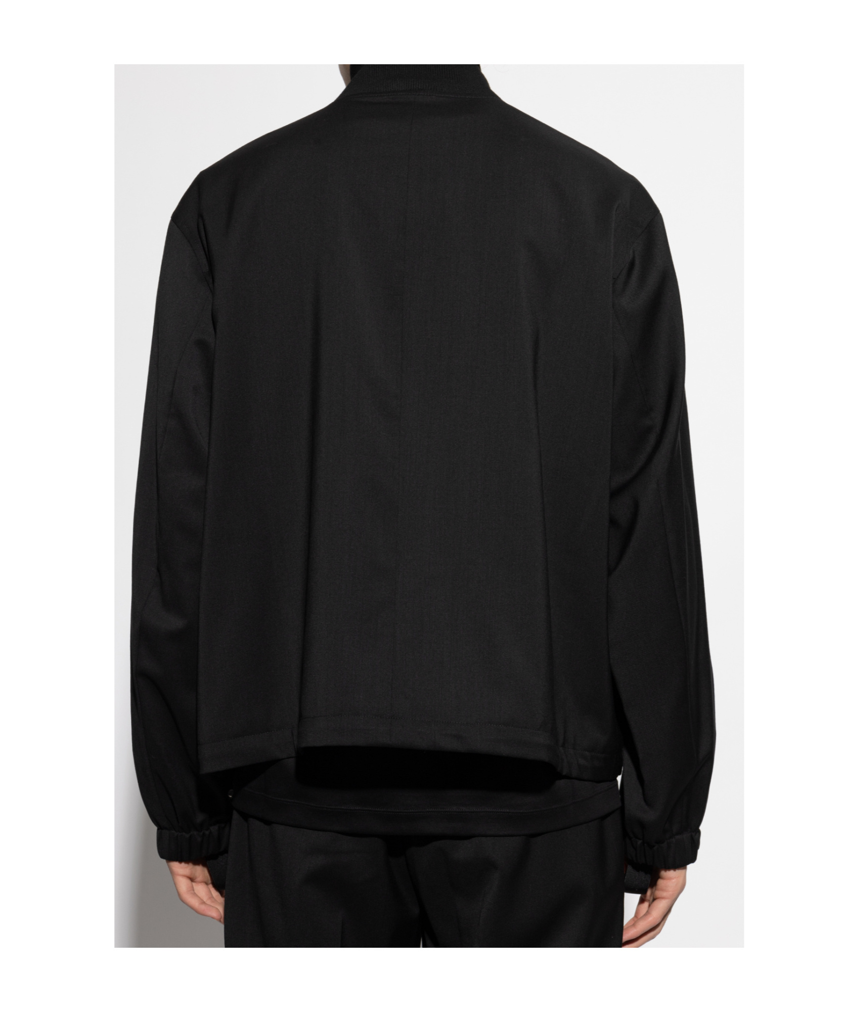 Helmut Lang Long-sleeved Casual Jacket In Black