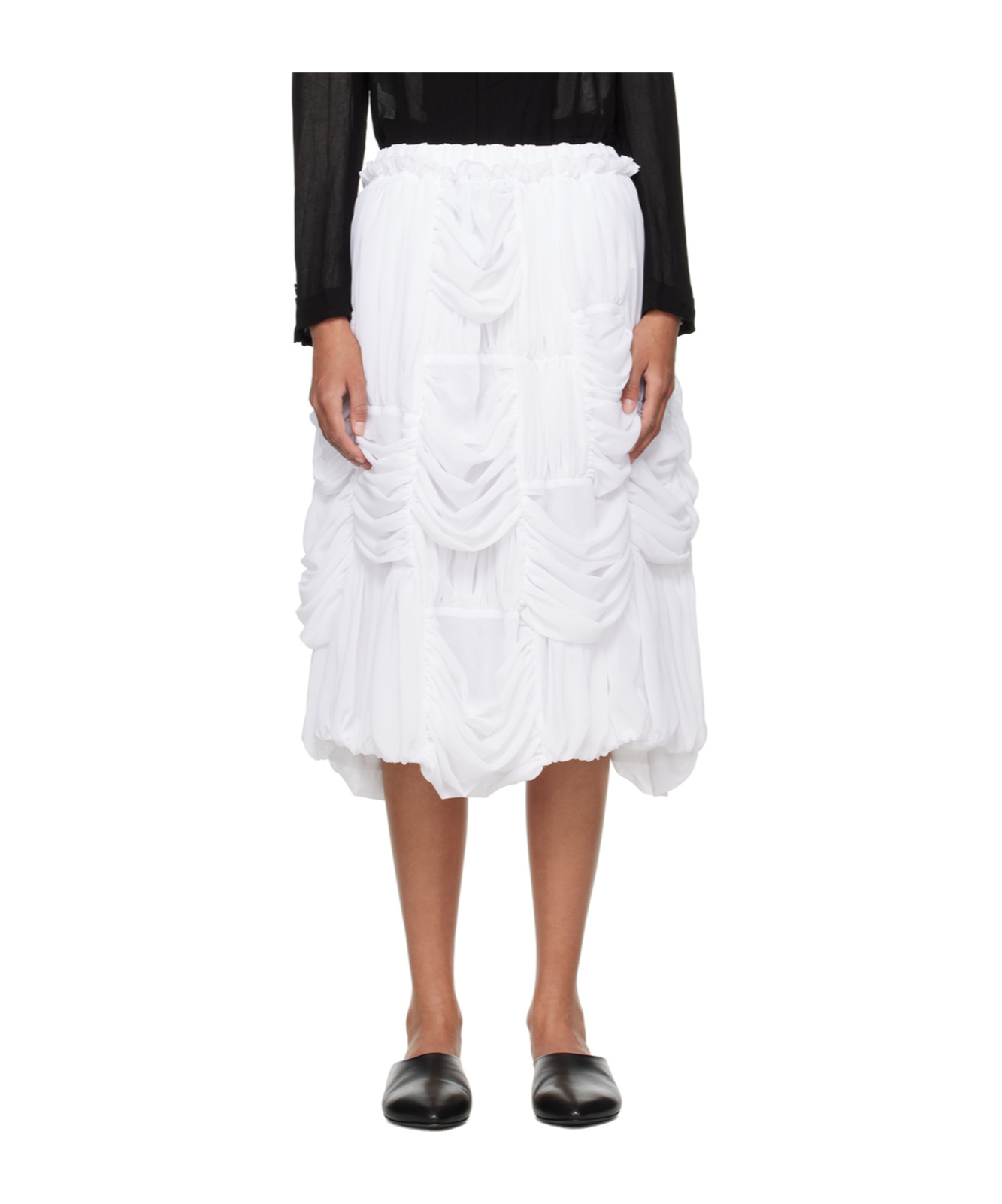 COMME DES GARÇONS PULLED SKIRT