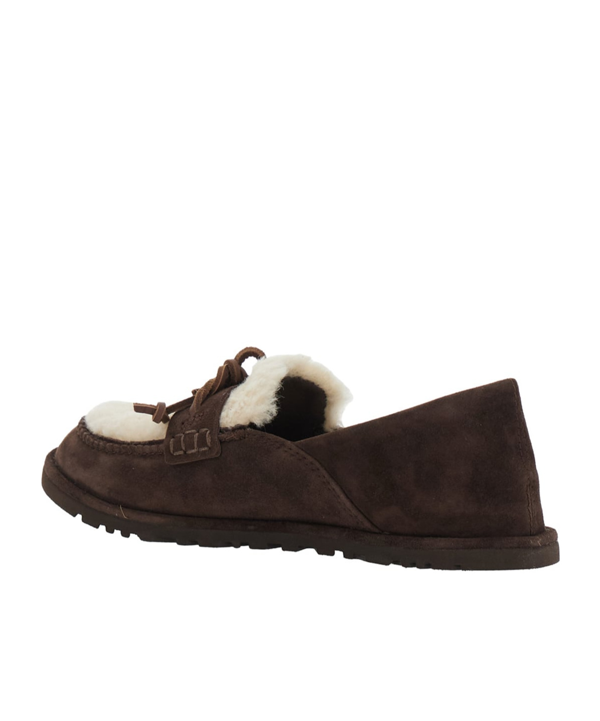 Ugg Flat Loafers In Burnt Cedar
