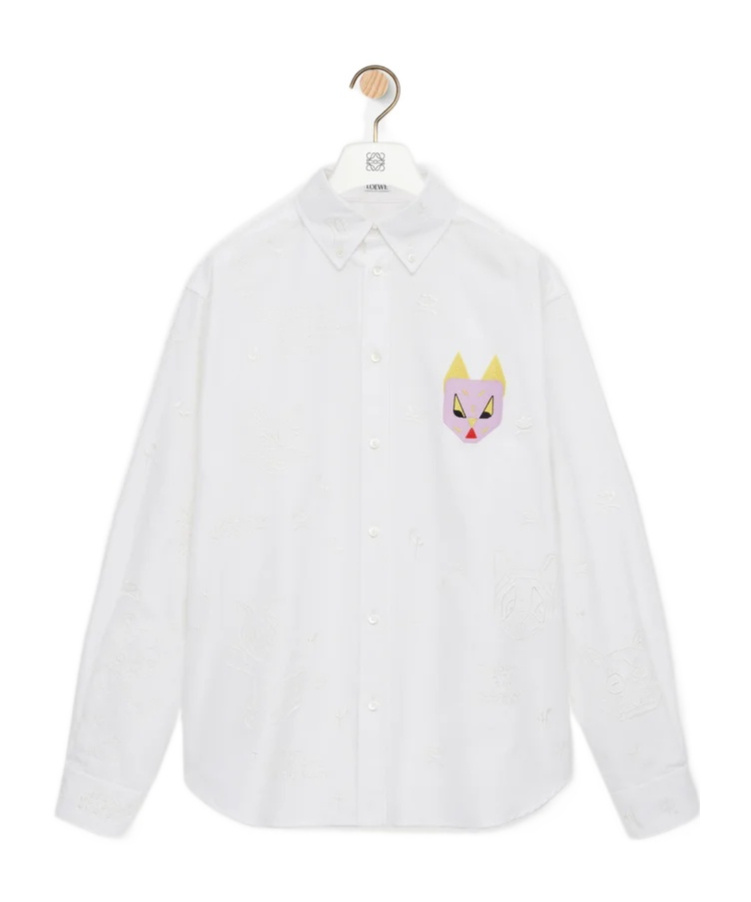 Loewe X Louis Wain Shirt In Multi