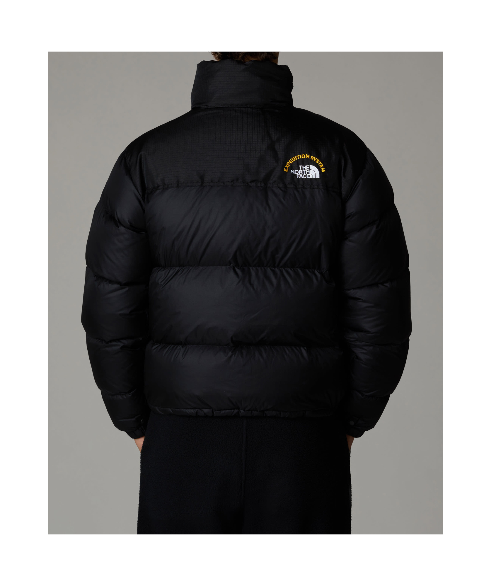 The North Face Logo-print Padded Jacket In Black