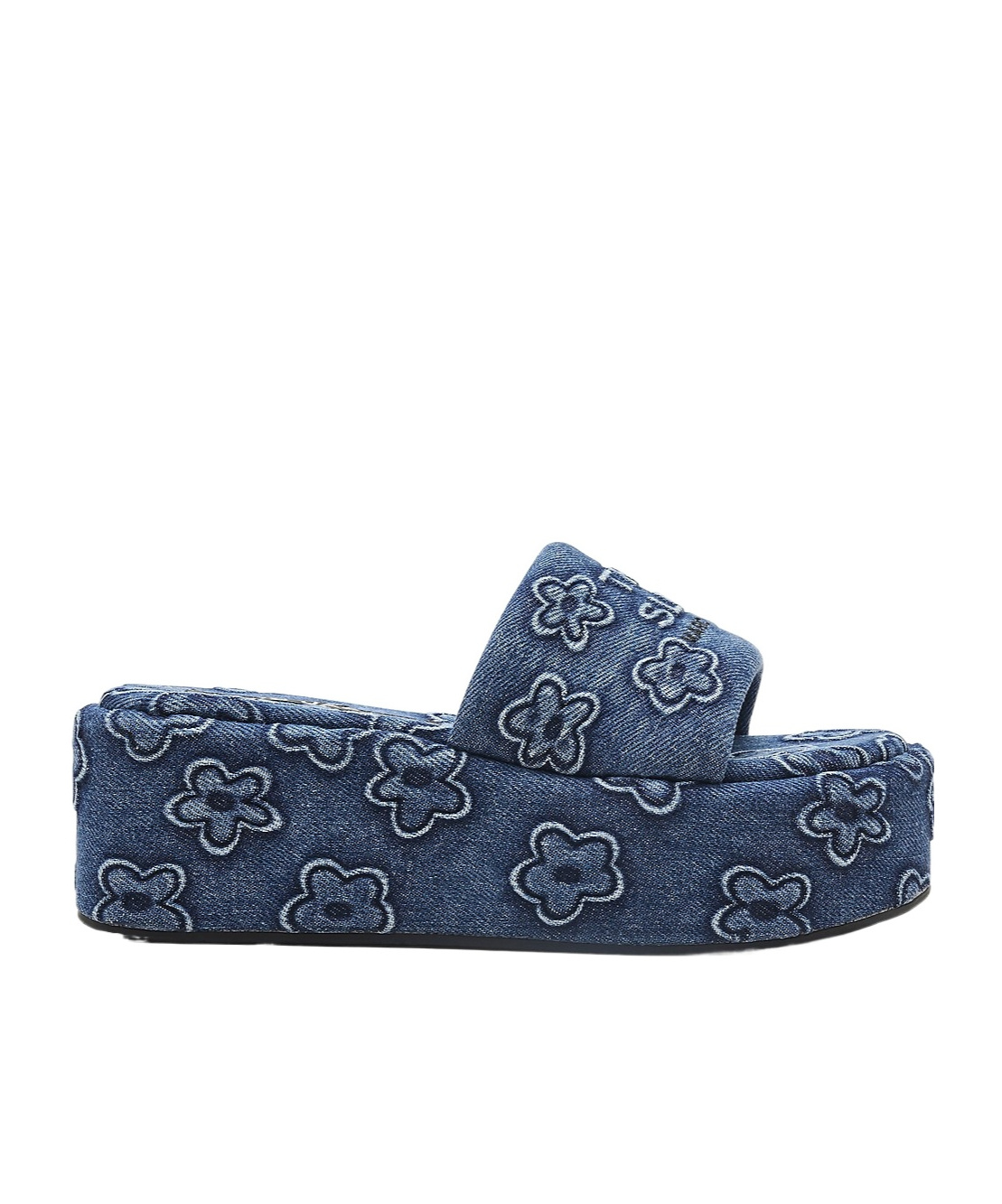 Marc Jacobs The Daisy Denim Platform Sandals