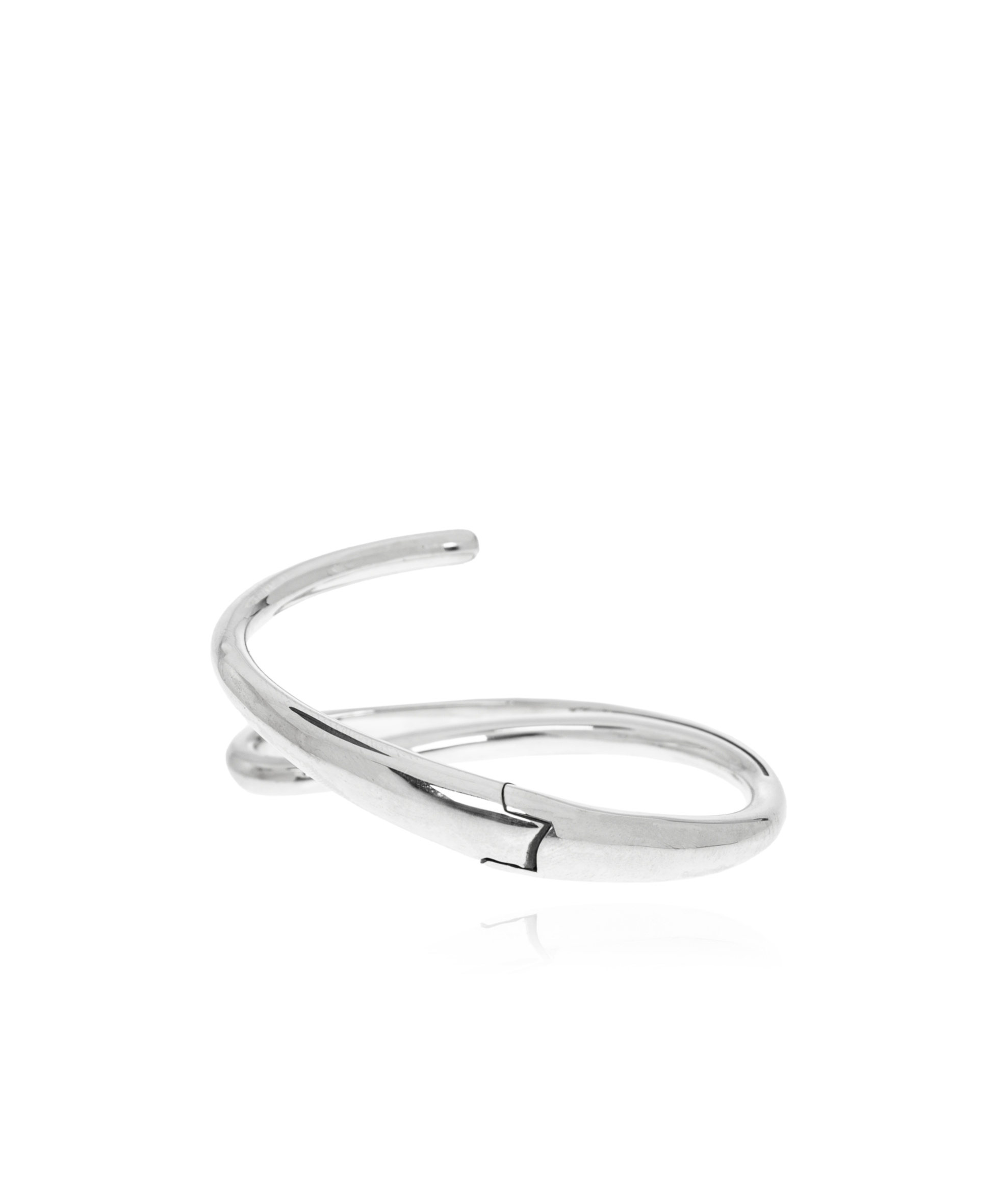 Bottega Veneta Logo Bracelet In White