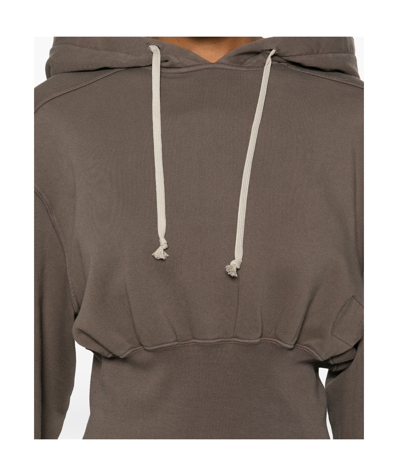 Rick Owens Drkshdw Tatlin Hoodie In Green