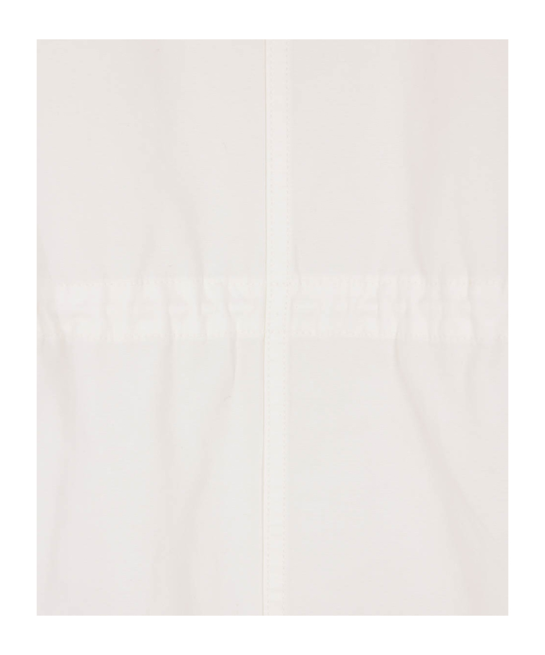 Mm6 Maison Margiela Drawstring Coat In Neutral