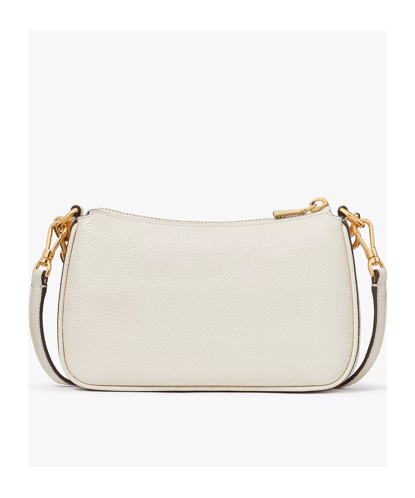 Kate Spade Jolie Small Leather Convertible Crossbody Bag In White