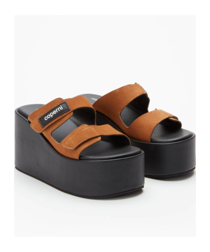 COPERNI ROUND TOE HIGH HEEL SANDALS