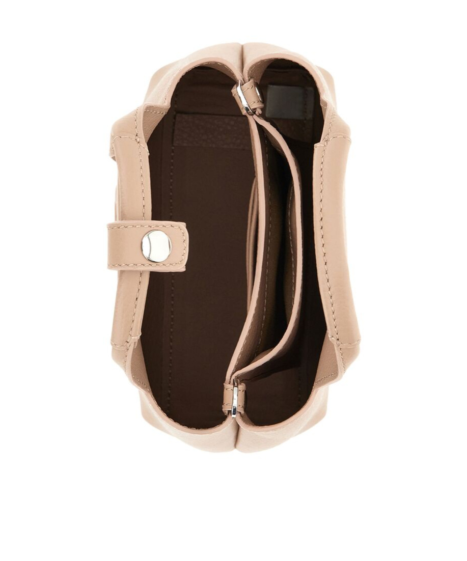Hogan Mini Bag With 2 Handles And Removable Strap In Nude