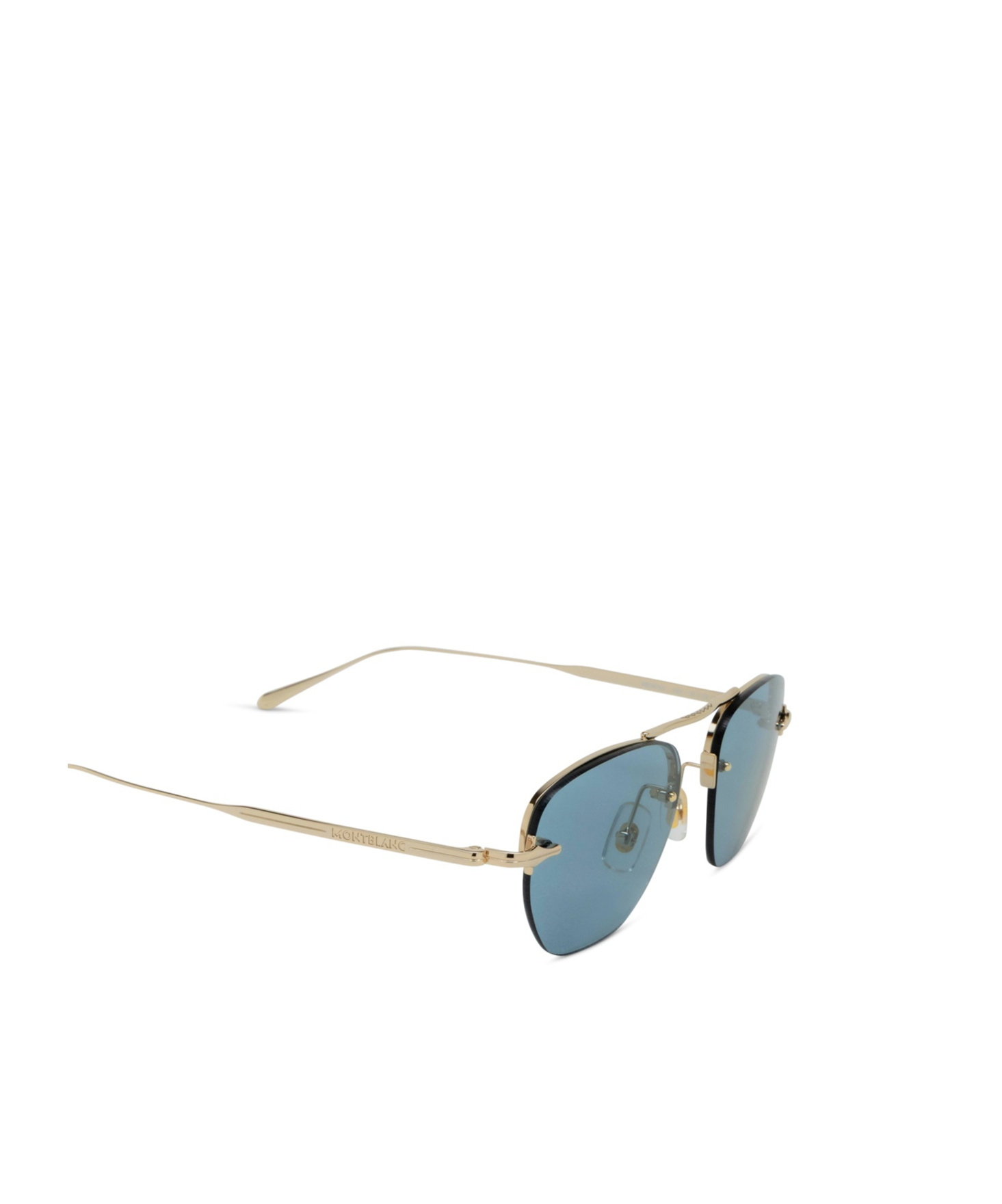 Montblanc Geometric Frame Sunglasses