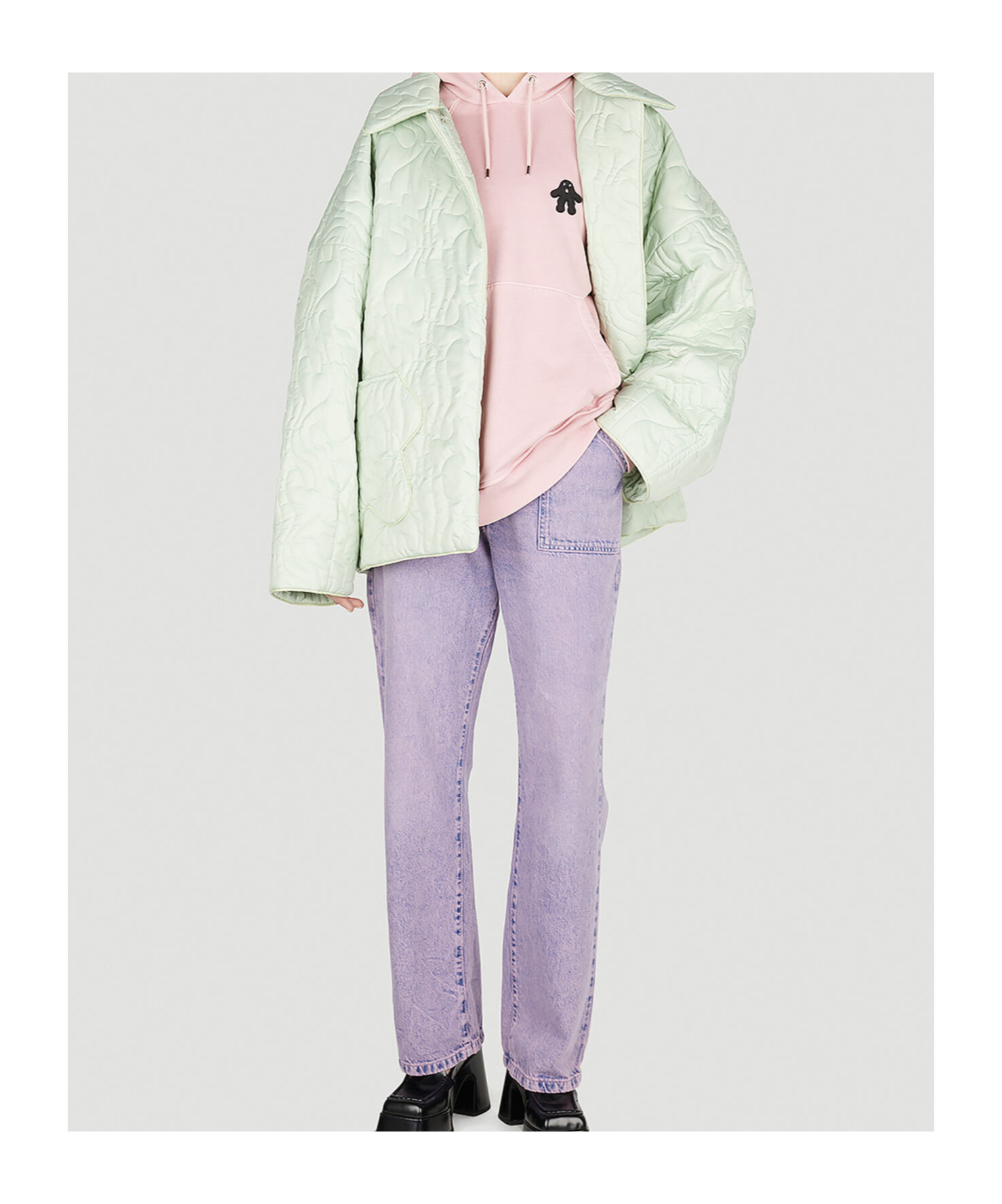 Avavav Big Jeans In Purple