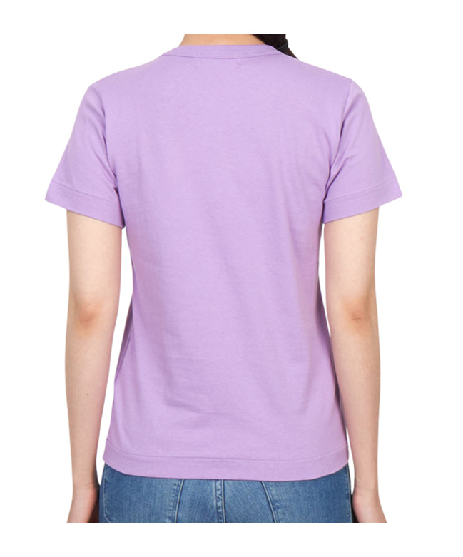 Comme Des Garçons Crew Neck T-shirt In Purple