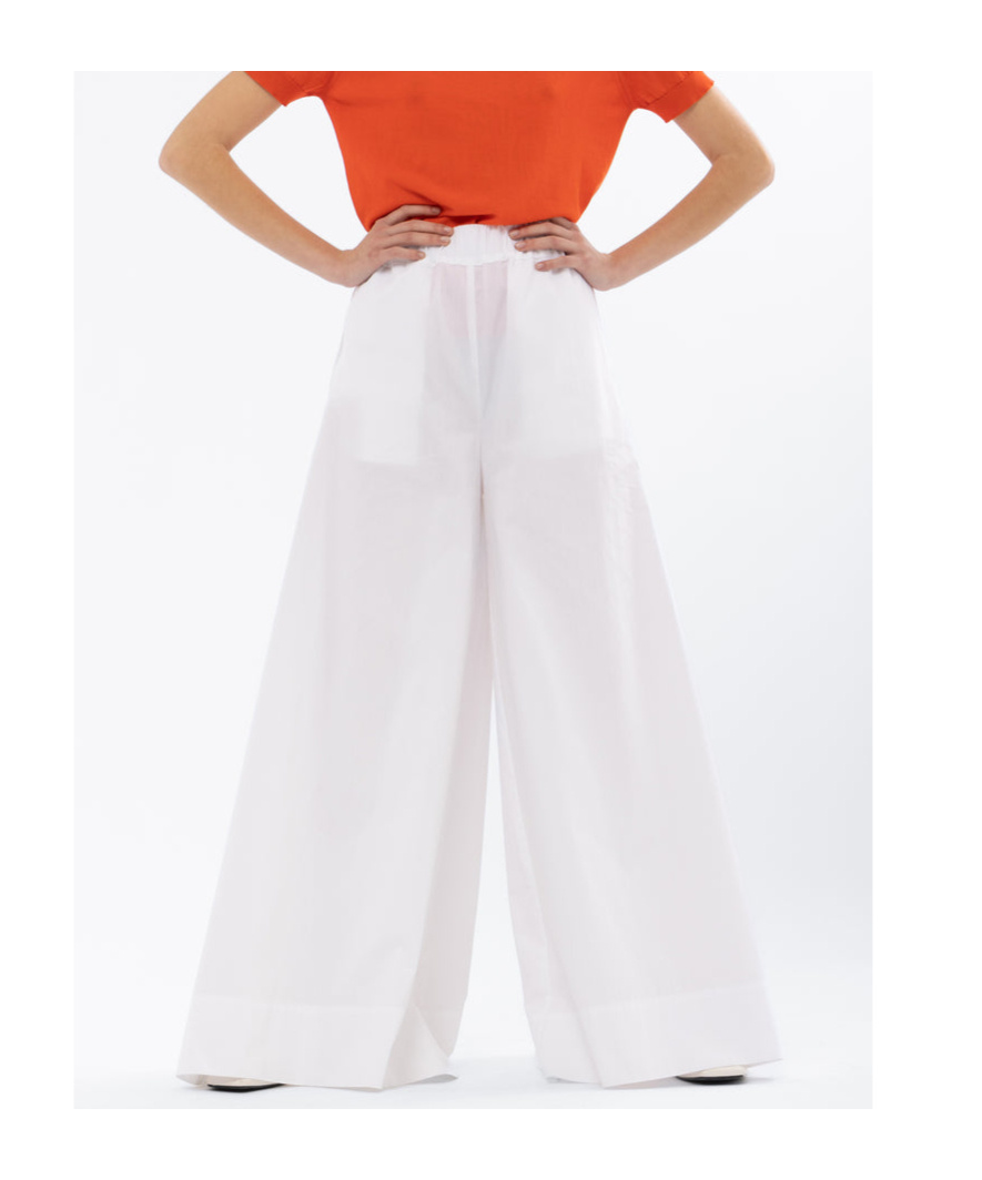 MALO COTTON PALAZZO PANTS