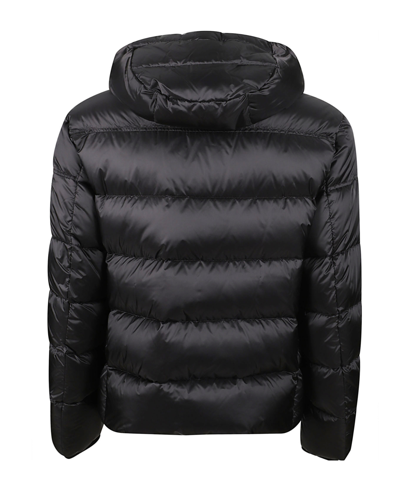 Moorer Long-sleeved Cotton Jacket In Black