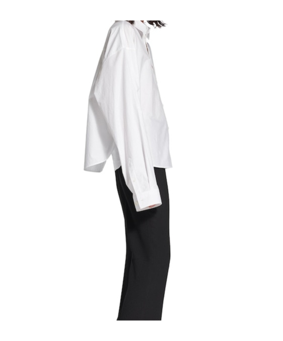 Balenciaga Semi Fitted Button-down Shirt In White