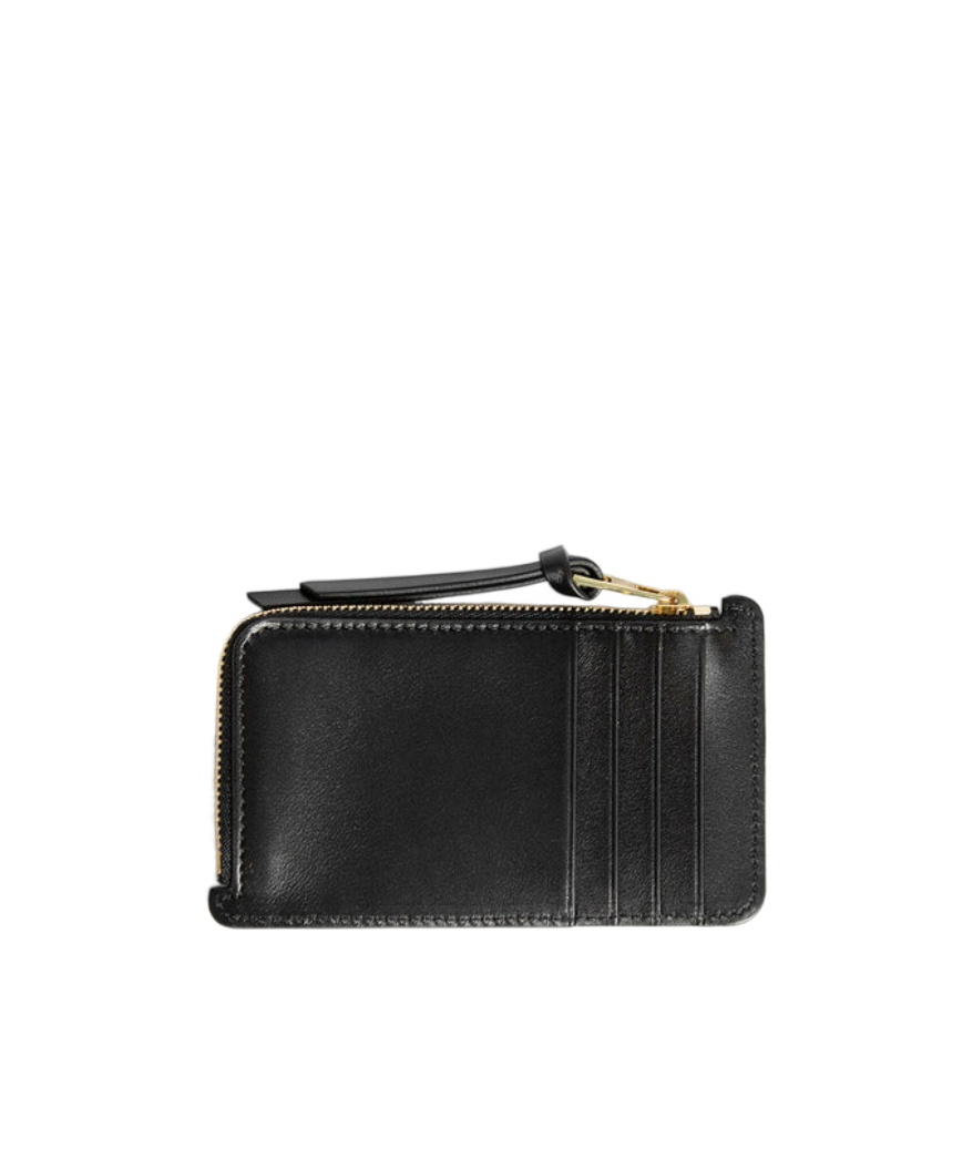 Loewe Logo-print Leather Wallet In Black