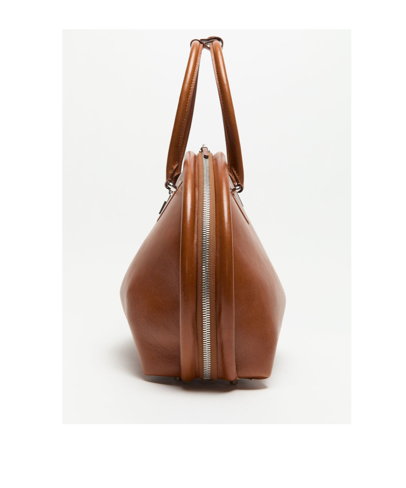 Shop Acne Studios Leather Shoulder Bag In Brown