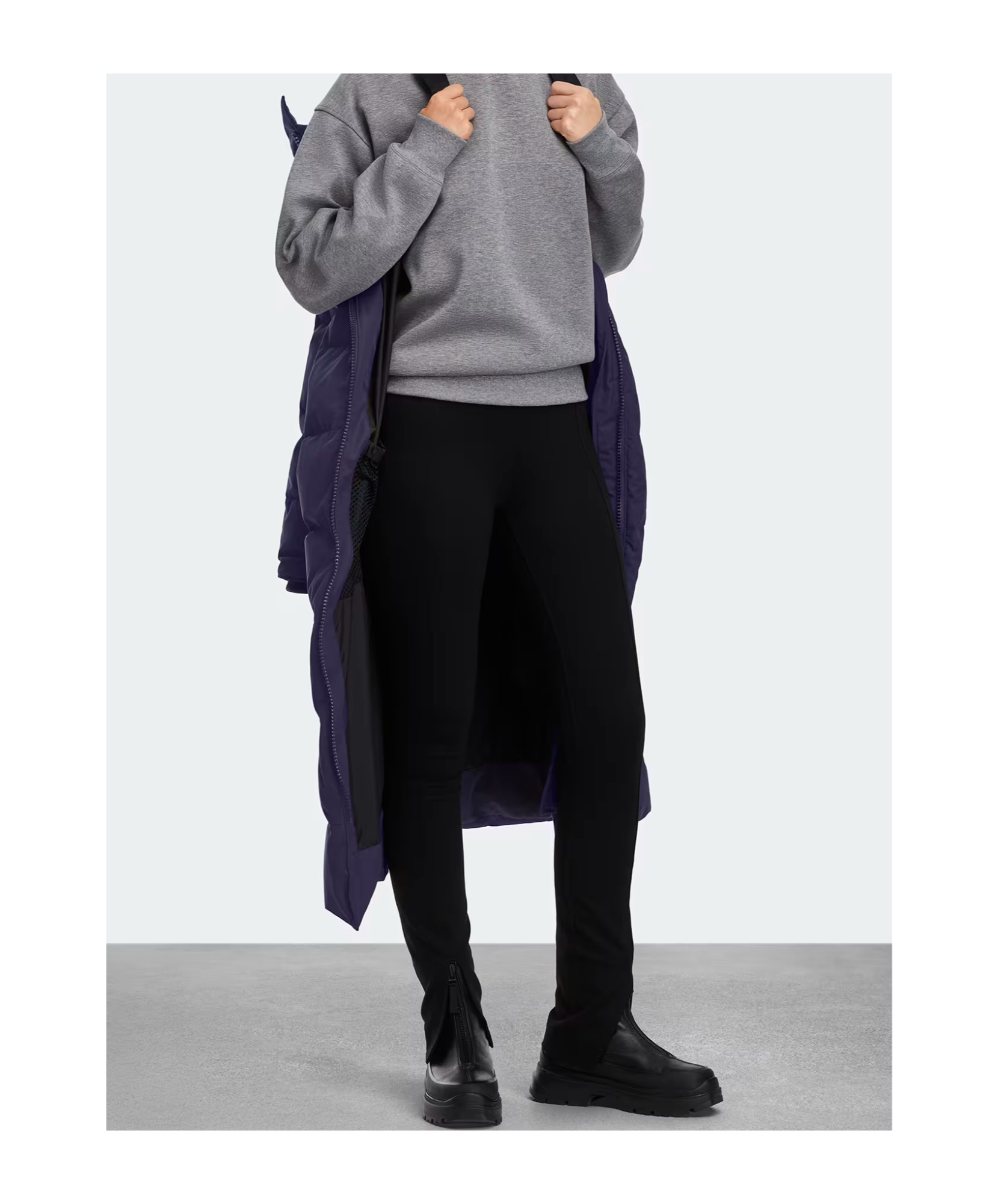 Canada Goose Mystique Parka Tonal Label In Purple