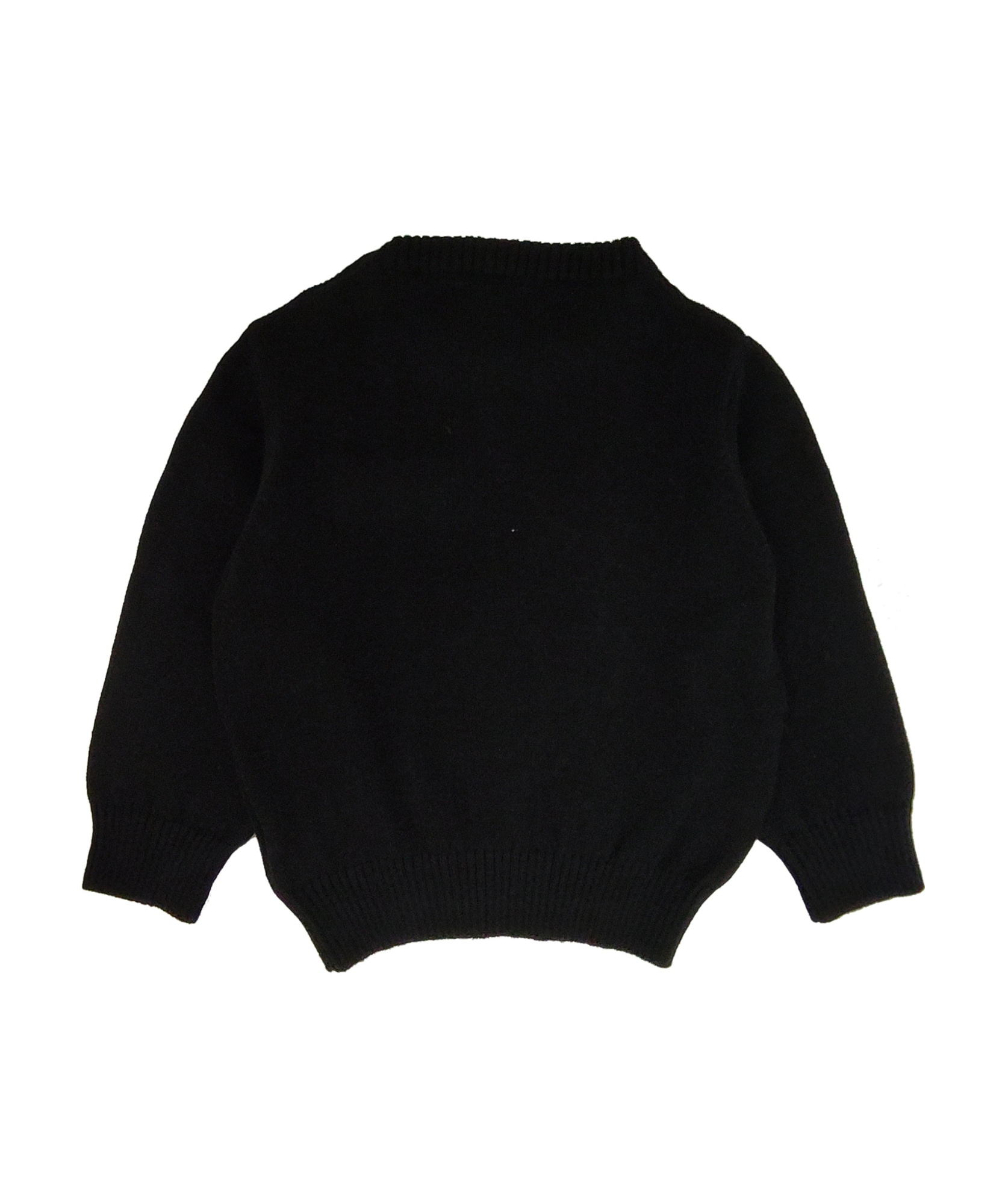 Iceberg Long-sleeved Sweater In Black