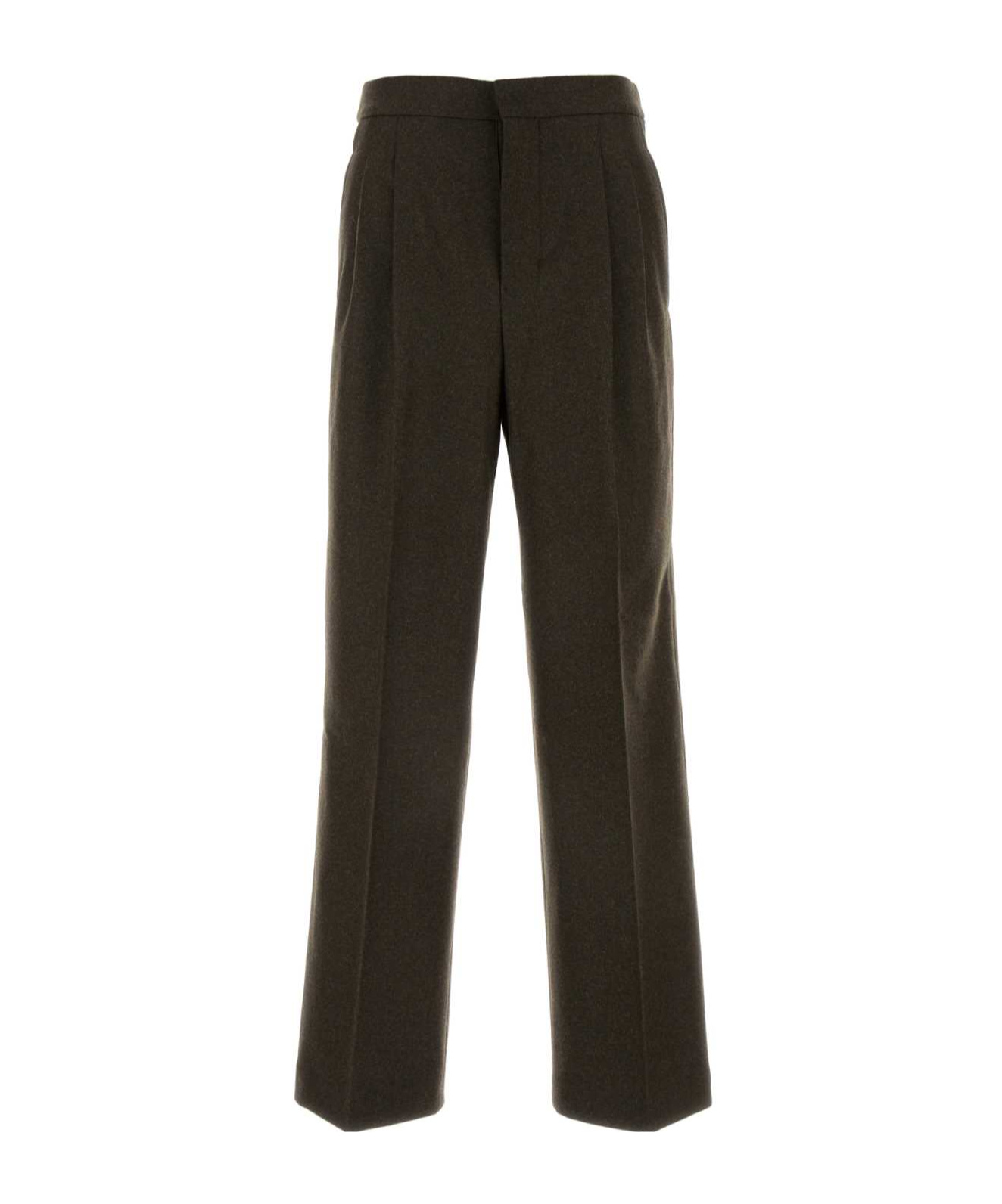 AMI ALEXANDRE MATTIUSSI AMI PARIS WIDE-LEG LARGE FIT TROUSERS