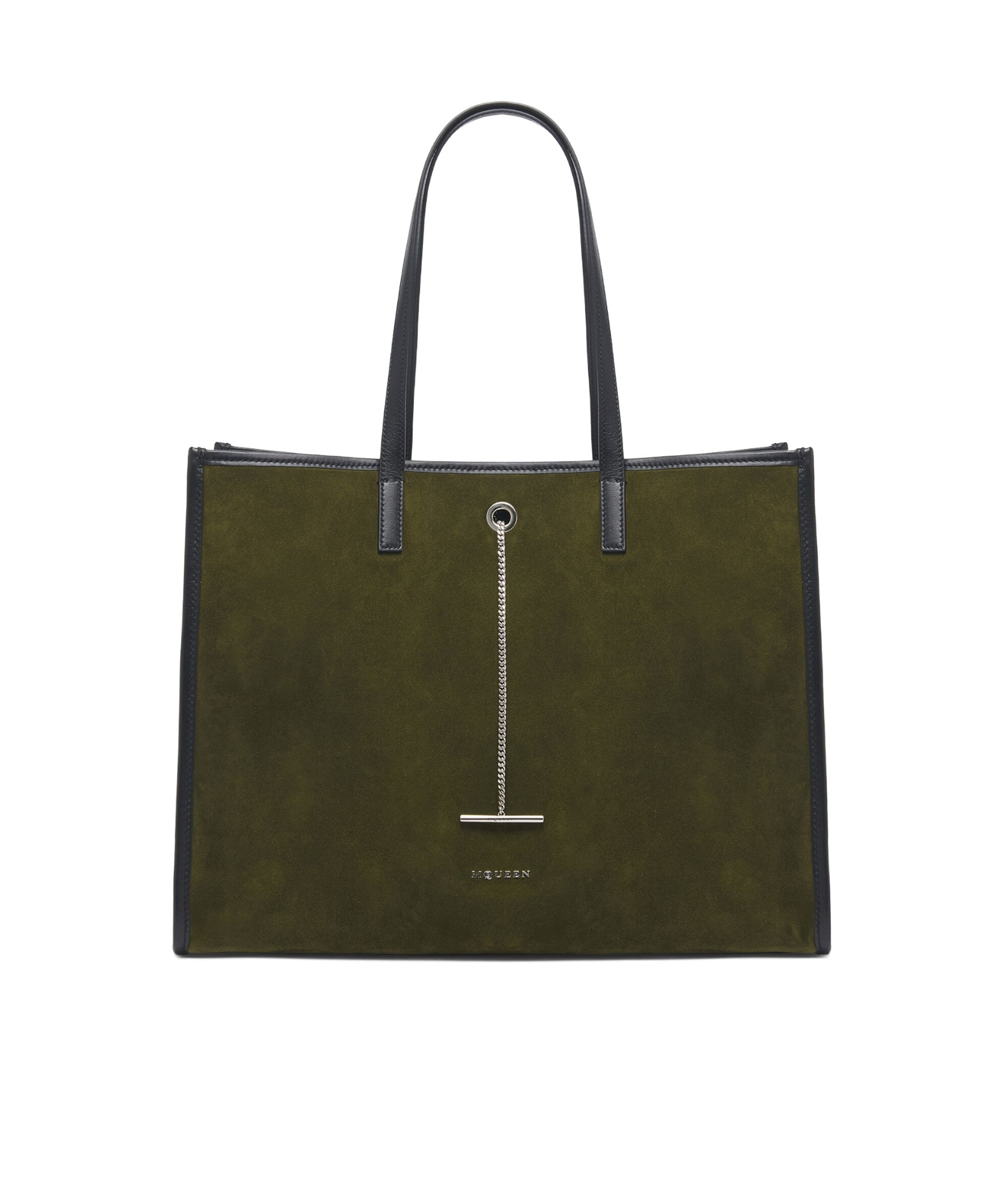 Alexander Mcqueen Pendant Handbag In Green