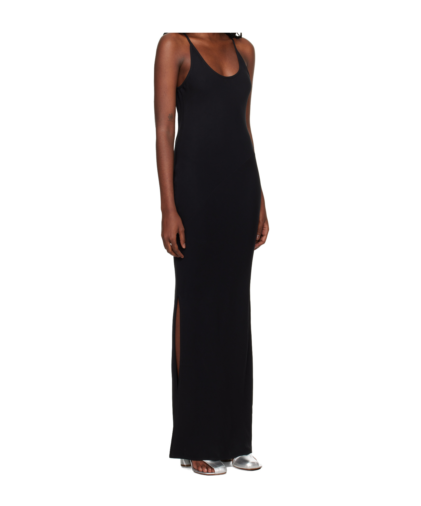 Paris Georgia Suspender Dress In Black