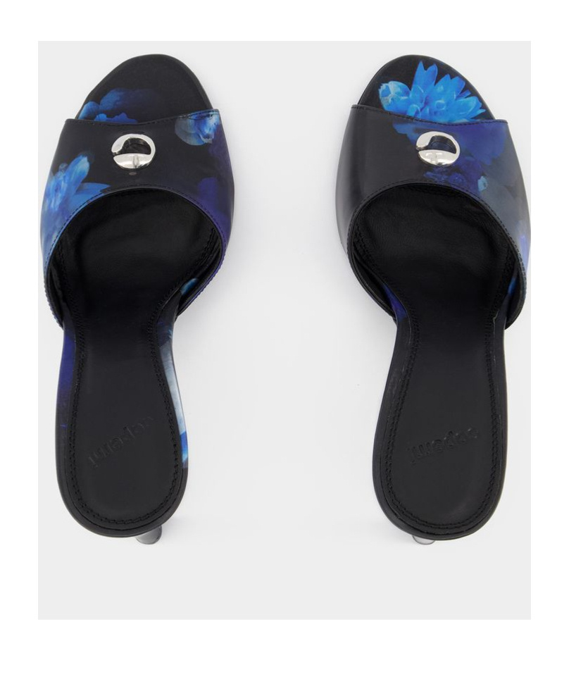 Shop Coperni Open-toed High-heeled Sandals In Black
