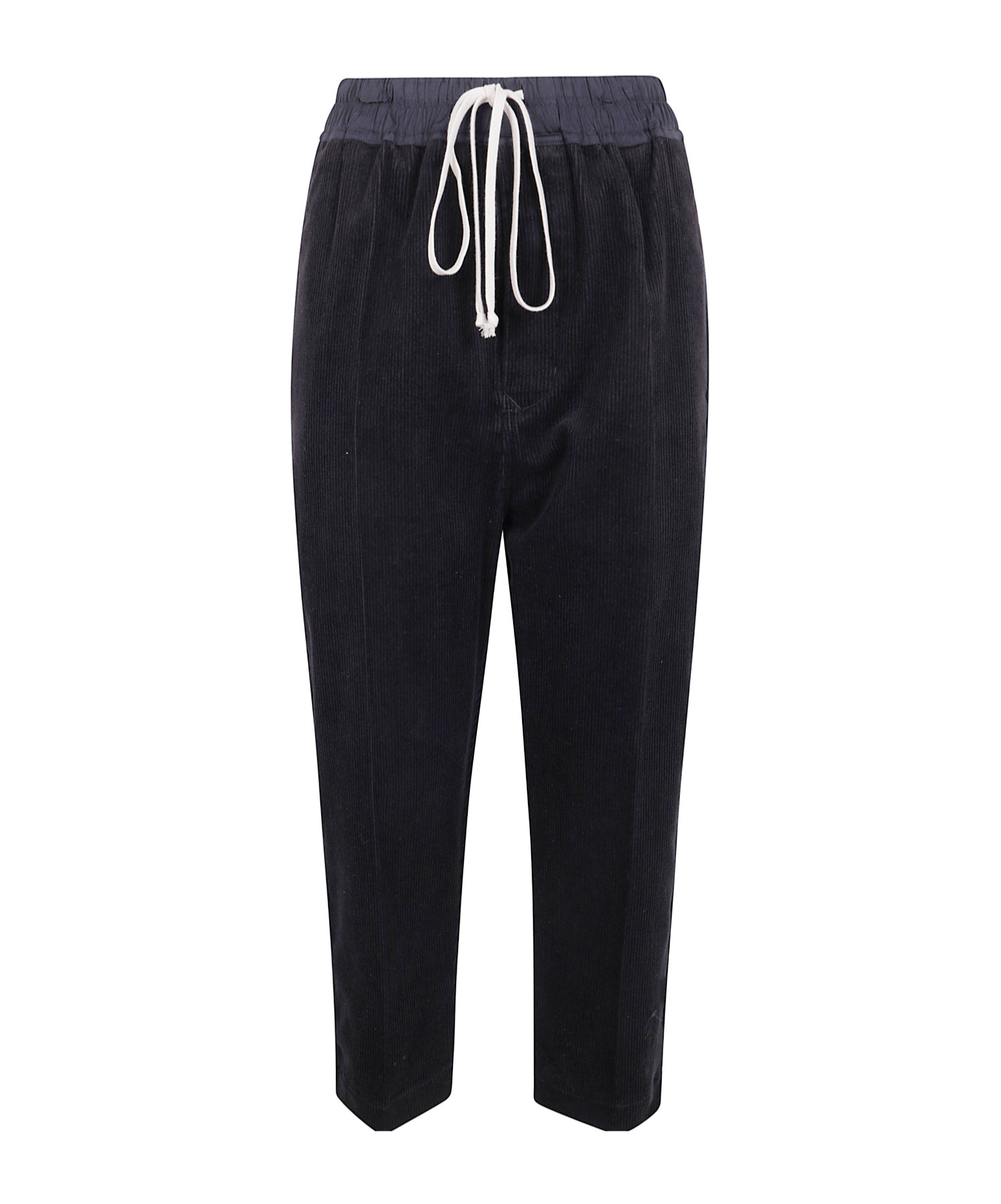 Rick Owens Drawstring Casual Pants In Black