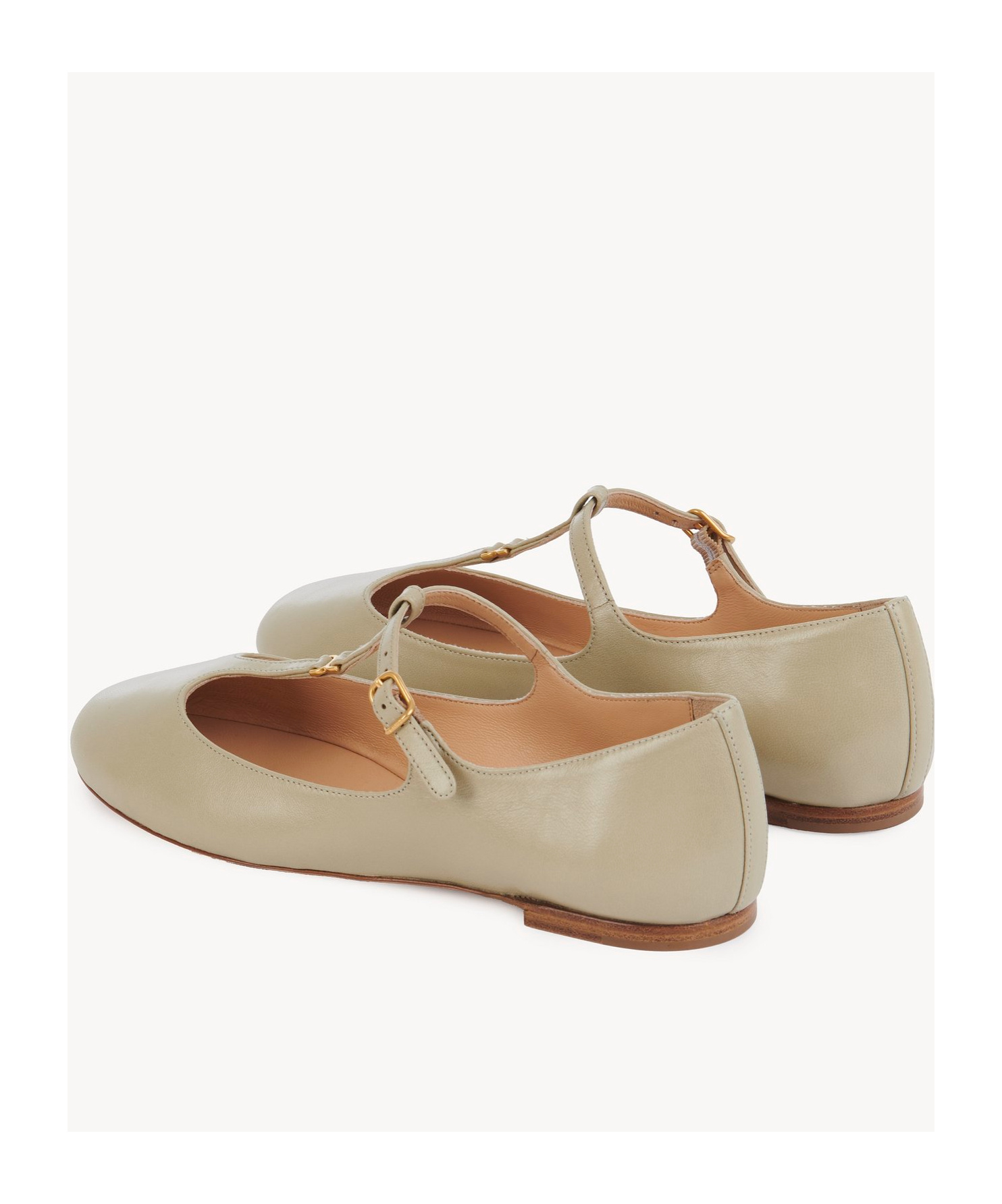 Chloé Marcie Ballet Flats In Nude