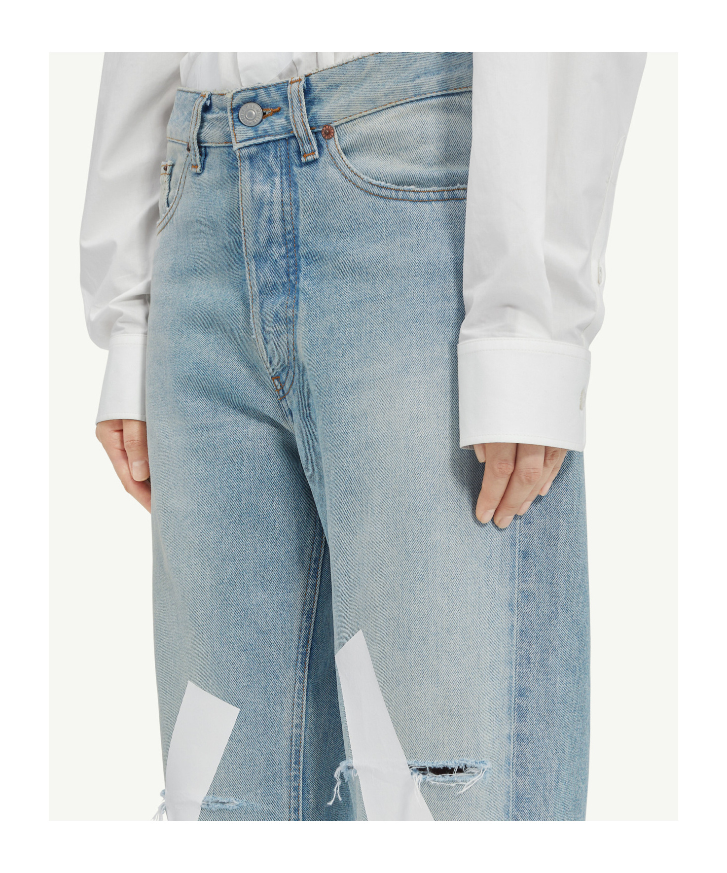 Shop Mm6 Maison Margiela Null In Blue