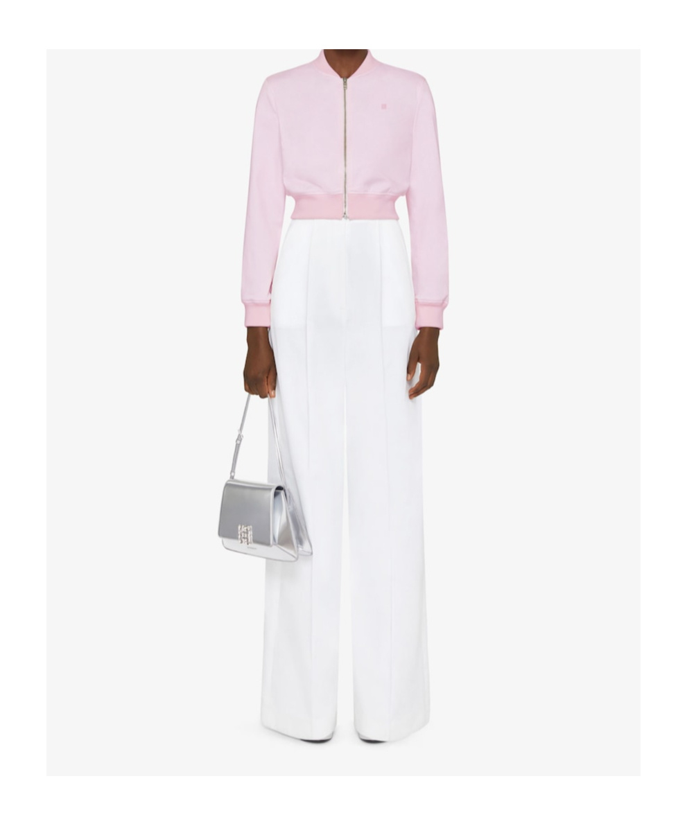Givenchy Blouson With Back Embroidery In Pink