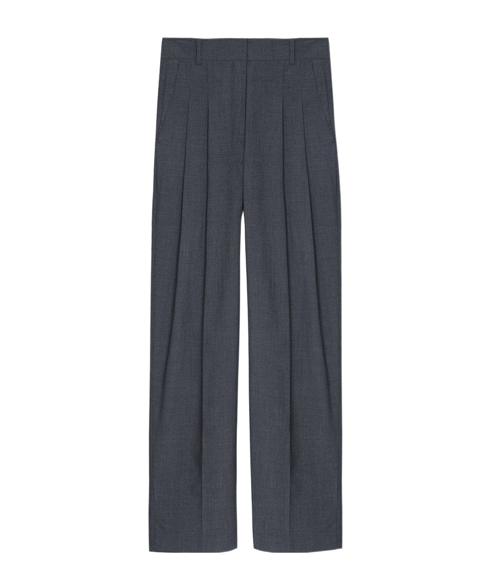 THE FRANKIE SHOP GELSO PLEATED TROUSERS