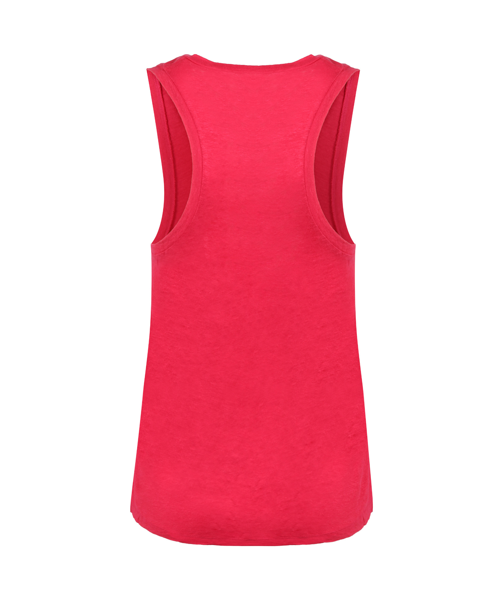 Isabel Marant Étoile Sleeveless Arielle Tank Top With Round Neck In Red