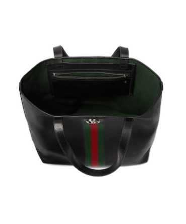 Gucci Ophidia Large Tote Bag In Black