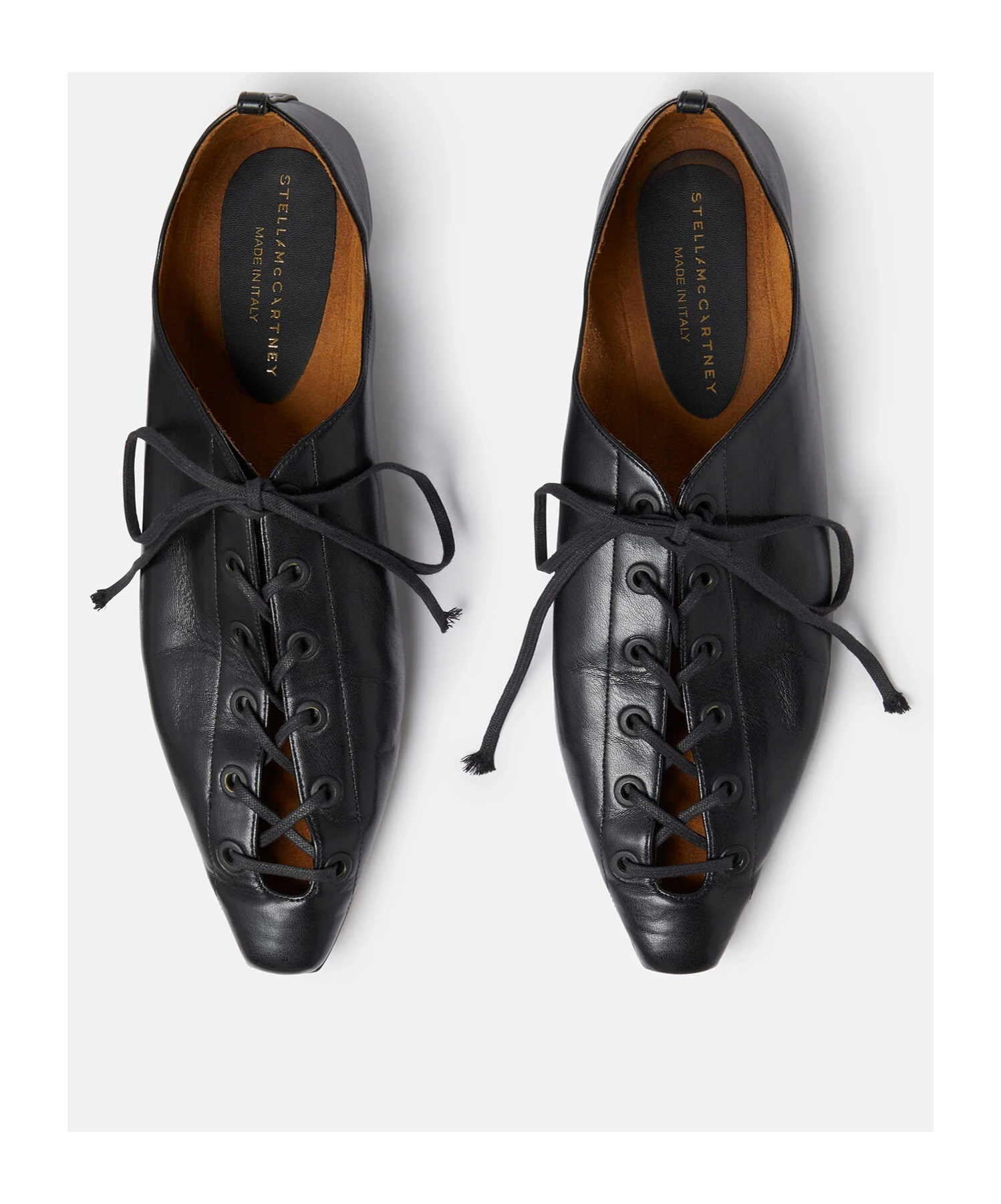 Stella Mccartney Stella Mc Cartney Lace Up Alter Mat Baller In Black