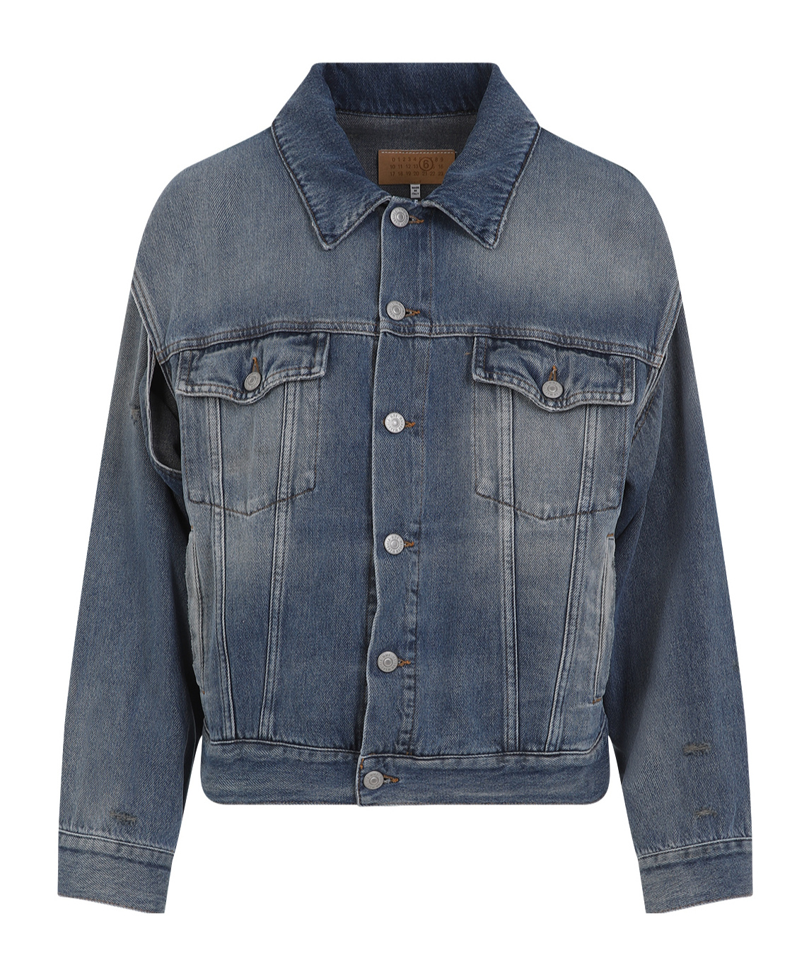 MM6 MAISON MARGIELA SINGLE-STITCH DENIM JACKET