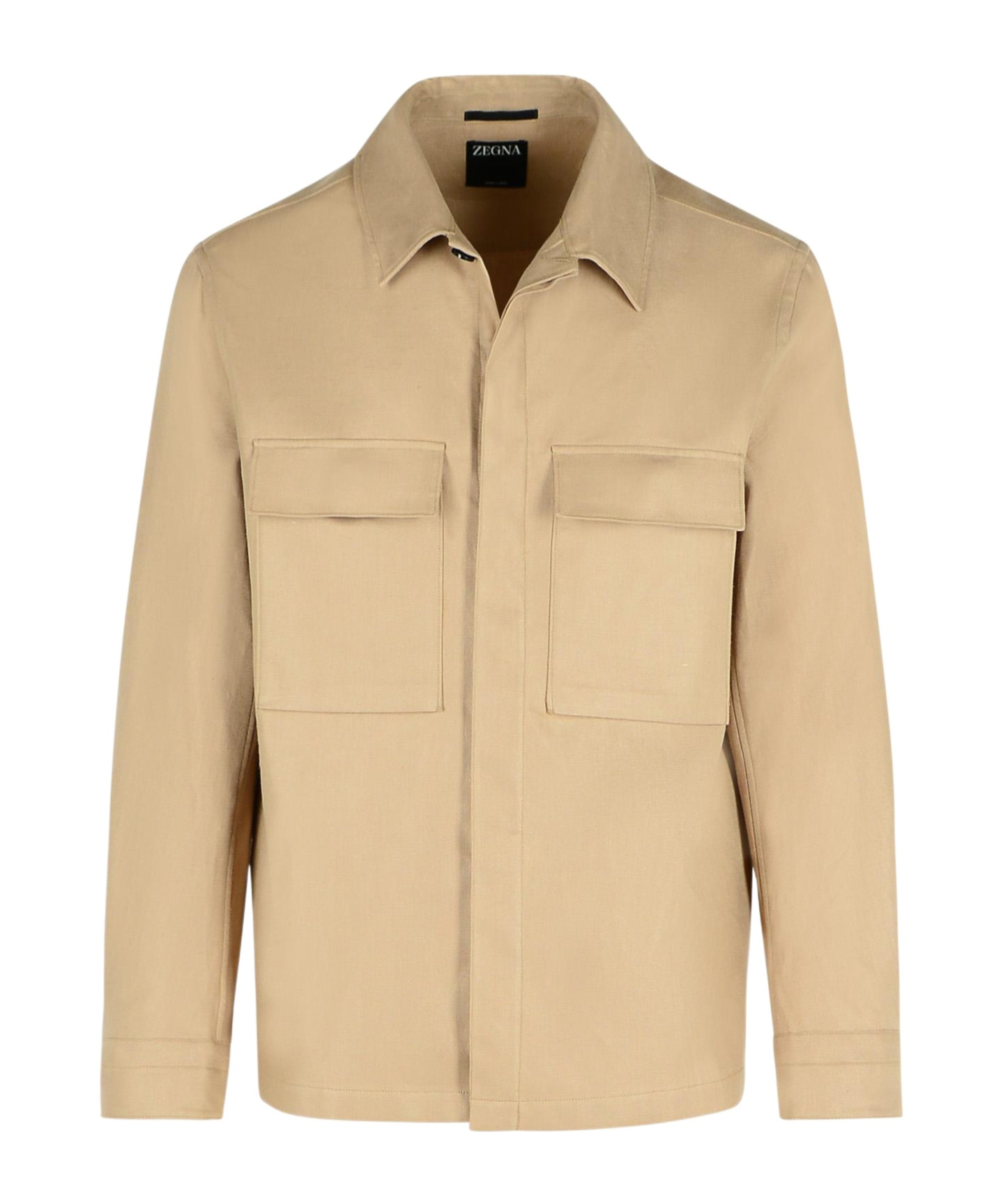 ZEGNA LONG SLEEVE CASUAL JACKET 