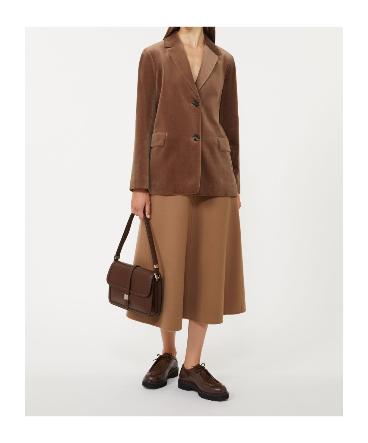 Max Mara 's  Single-breasted Tailored Blazer In Blue