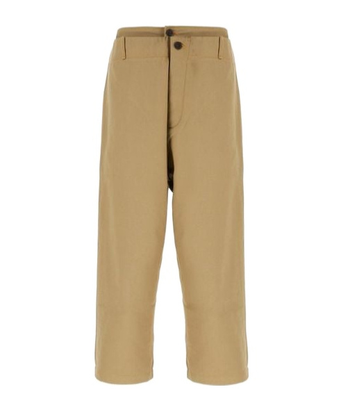 VIVIENNE WESTWOOD DOUBLE-WAISTBAND STRAIGHT-LEG TROUSERS