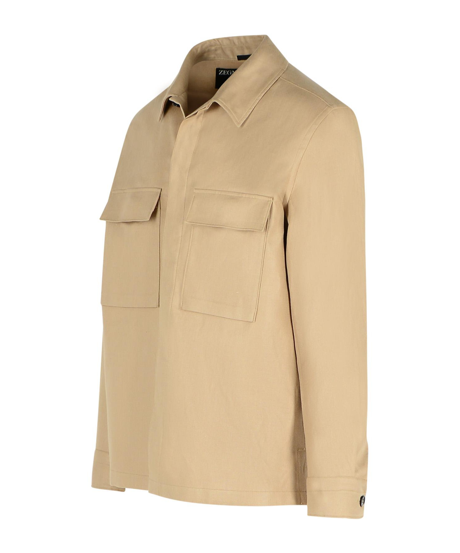 ZEGNA LONG SLEEVE CASUAL JACKET 